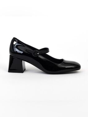 JB Martin Women's Purple Patent Mary Jane Heels
